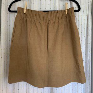 J. Crew Factory Sidewalk Skirt in Khaki